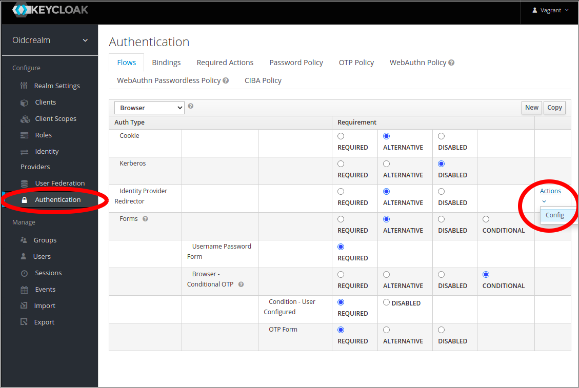 Create redirector config for ADFS SAML authentication